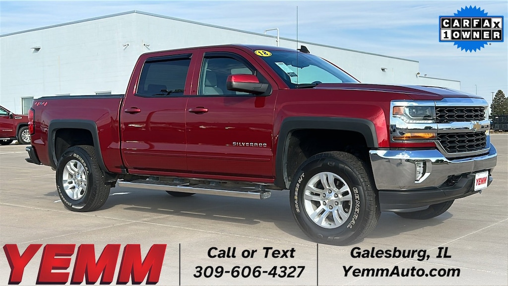 Used 2018 Chevrolet Silverado 1500 LT Truck Crew Cab