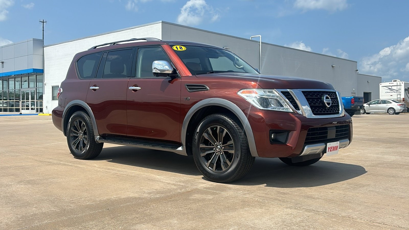 Used 2018 Nissan Armada Platinum with VIN JN8AY2NE7J9730146 for sale in Galesburg, IL