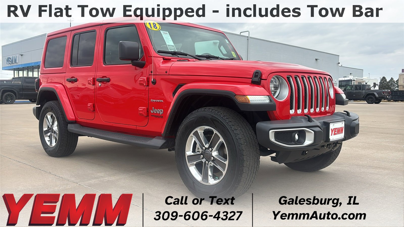 2018 Jeep All-New Wrangler Unlimited Sahara