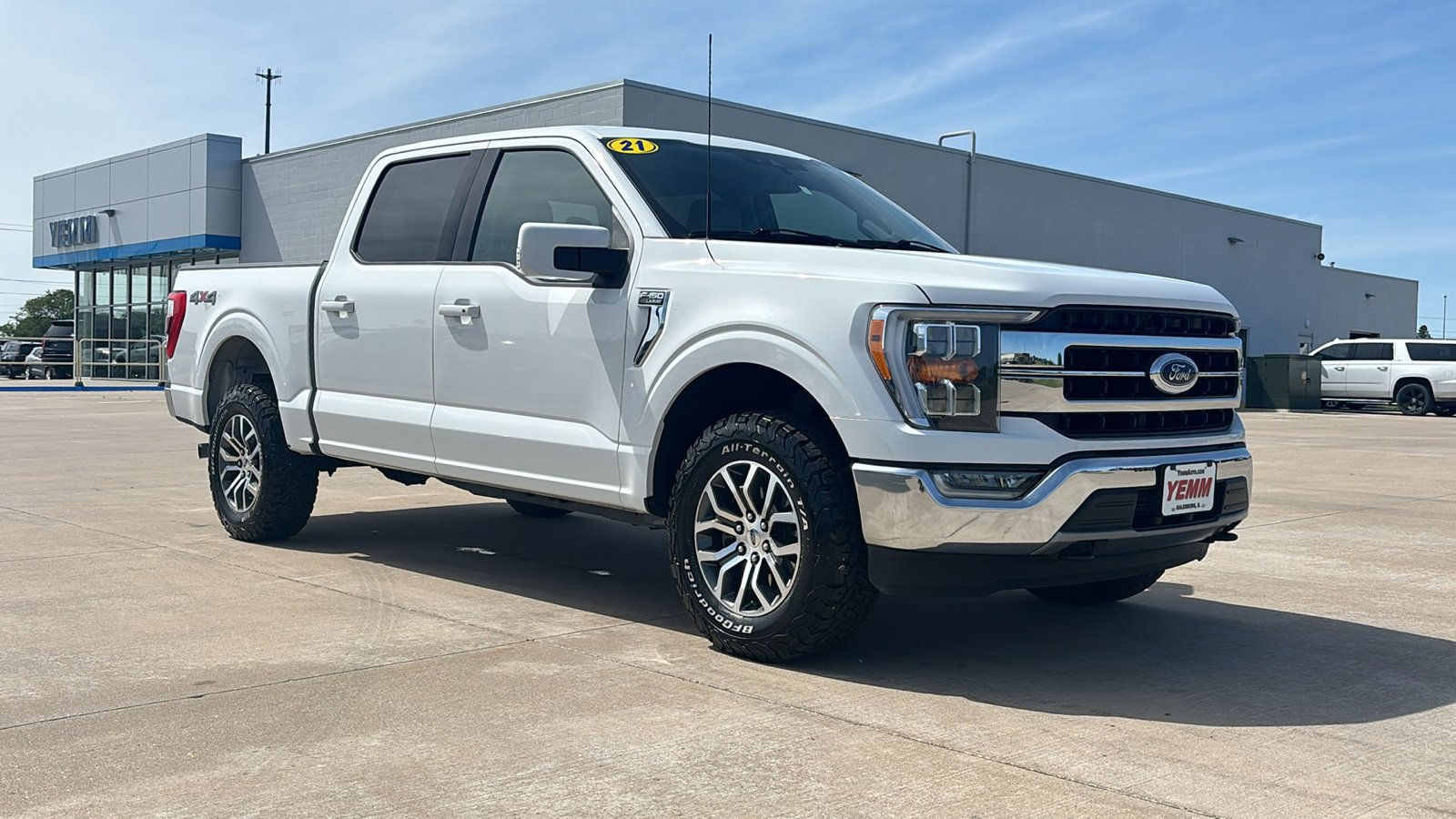 Used 2021 Ford F-150 Lariat with VIN 1FTFW1E86MFB88300 for sale in Galesburg, IL
