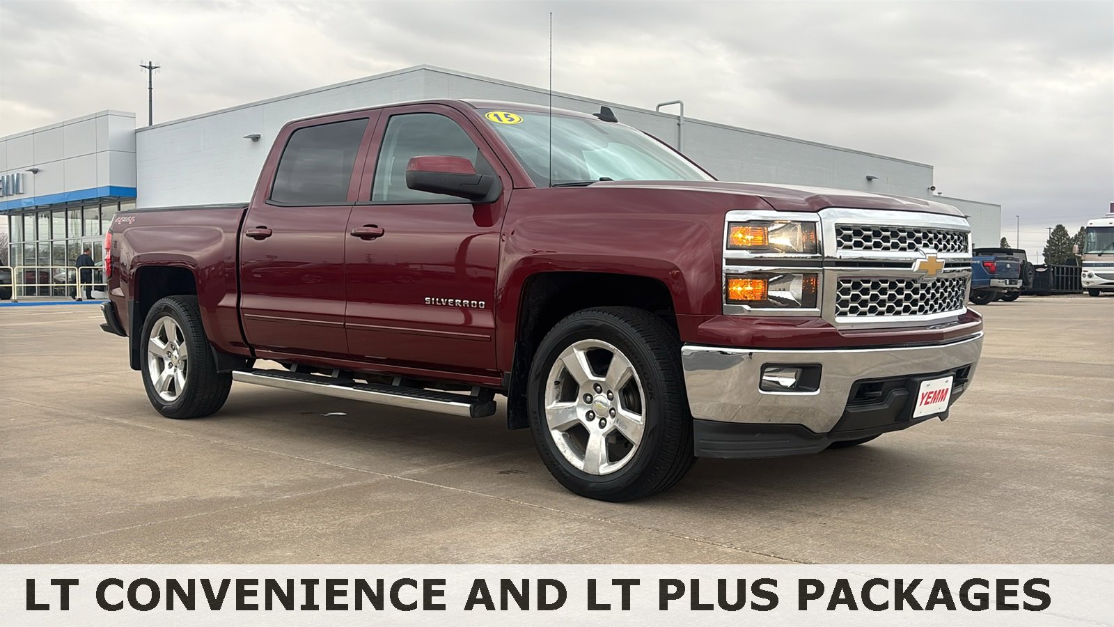 Used 2015 Chevrolet Silverado 1500 LT with VIN 3GCUKREC1FG226250 for sale in Galesburg, IL