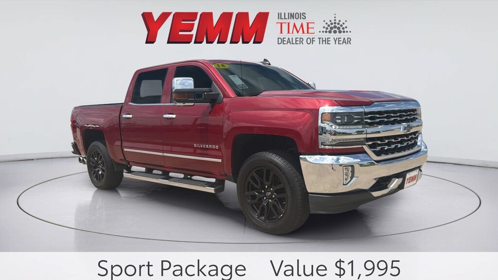 Used 2018 Chevrolet Silverado 1500 LTZ Truck Crew Cab