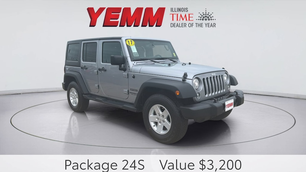 Used 2017 Jeep Wrangler Unlimited Sport SUV