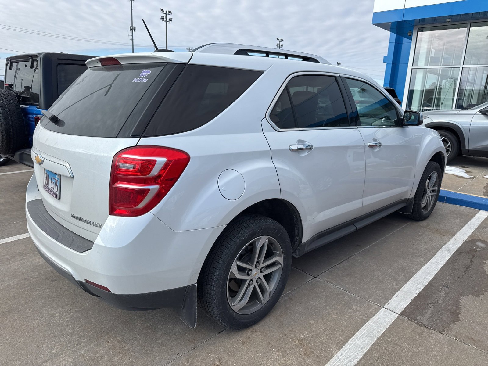 Used 2016 Chevrolet Equinox LTZ with VIN 2GNALDEK5G1174214 for sale in Galesburg, IL
