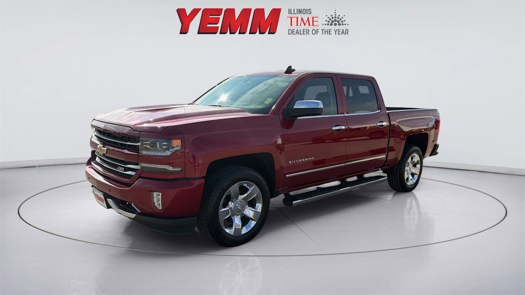 Used 2018 Chevrolet Silverado 1500 LTZ Truck Crew Cab