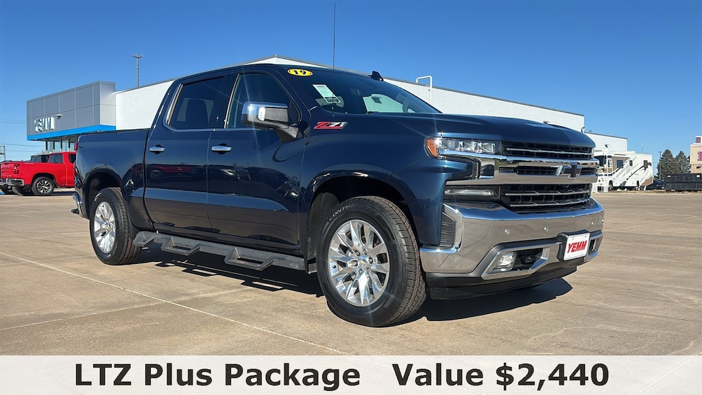 Used 2019 Chevrolet Silverado 1500 LTZ Truck Crew Cab
