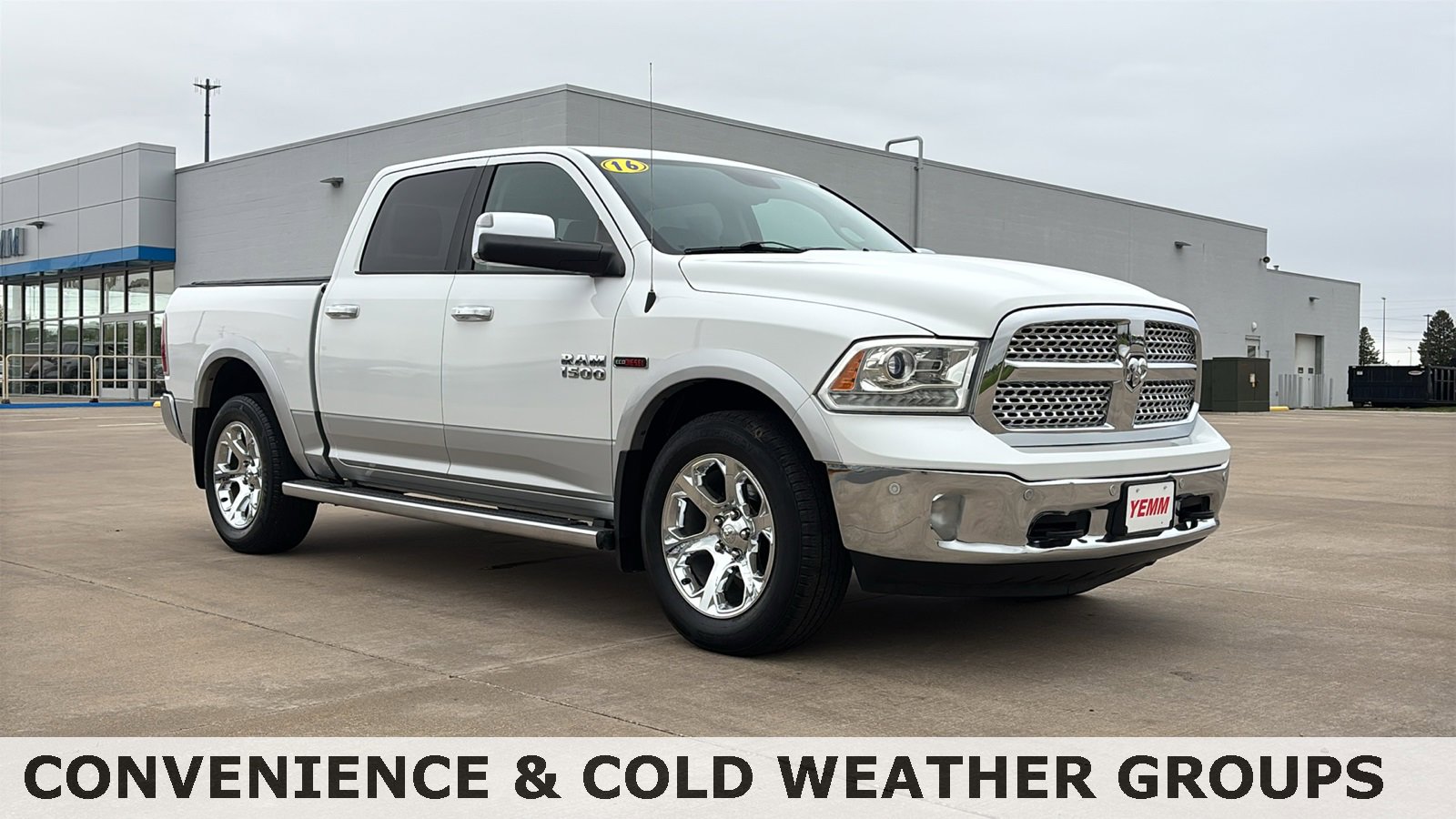Used 2016 RAM Ram 1500 Pickup Laramie with VIN 1C6RR7NM7GS360812 for sale in Galesburg, IL