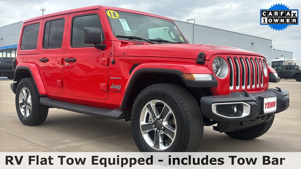 Used 2018 Jeep Wrangler Unlimited Sahara SUV