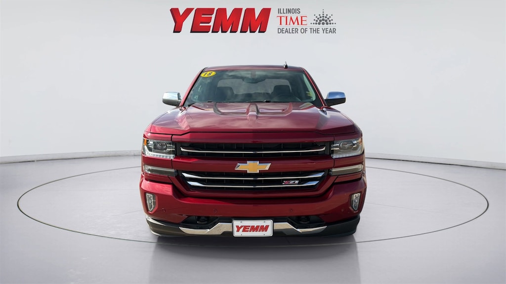Used 2018 Chevrolet Silverado 1500 LTZ Truck Crew Cab