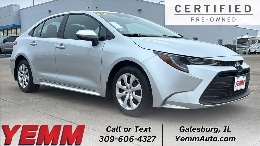 Used 2024 Toyota Corolla LE Sedan