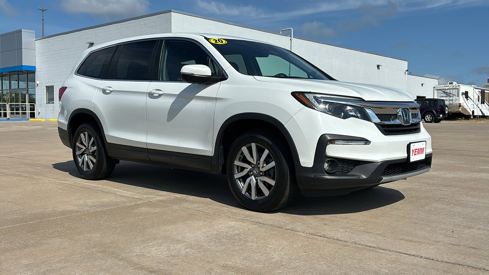 Used 2020 Honda Pilot EX with VIN 5FNYF6H36LB023517 for sale in Galesburg, IL