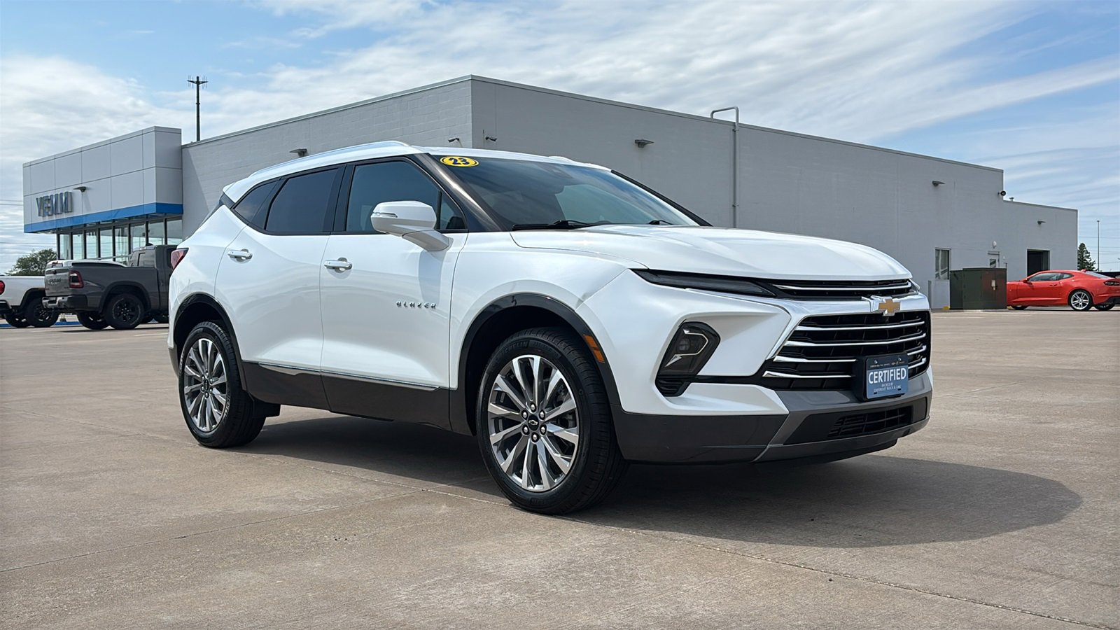 Certified 2023 Chevrolet Blazer Premier with VIN 3GNKBLR40PS144247 for sale in Galesburg, IL