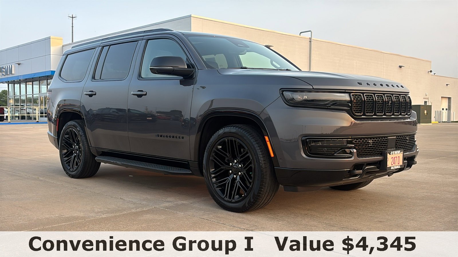 Used 2024 Jeep Wagoneer Series II with VIN 1C4SJVBP2RS183982 for sale in Galesburg, IL