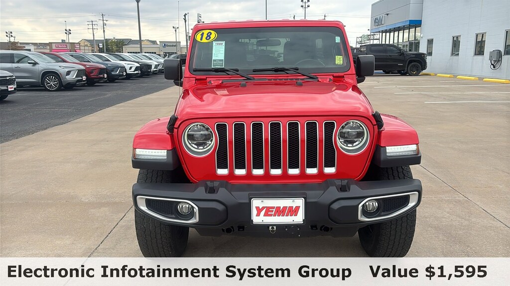 Used 2018 Jeep Wrangler Unlimited Sahara SUV