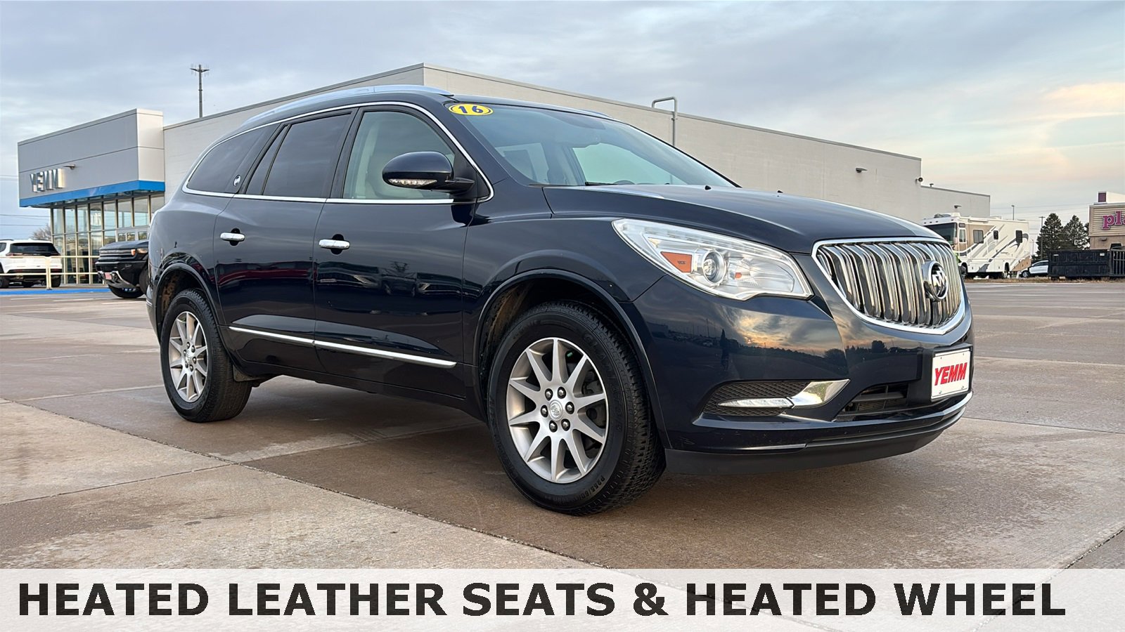 Used 2016 Buick Enclave Leather with VIN 5GAKRBKD7GJ244941 for sale in Galesburg, IL
