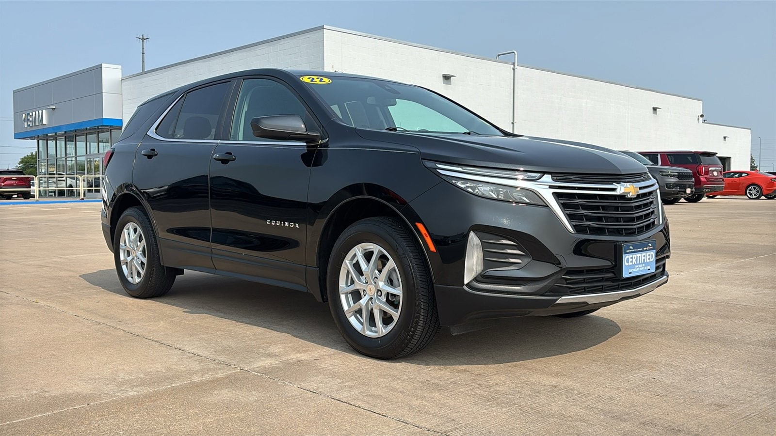 Certified 2022 Chevrolet Equinox LT with VIN 3GNAXUEV4NL182329 for sale in Galesburg, IL