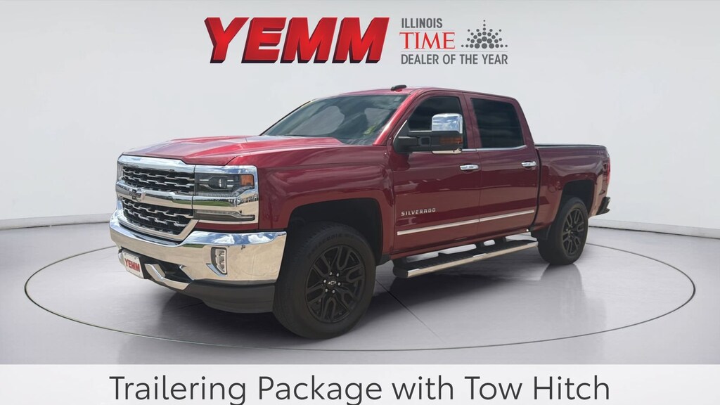 Used 2018 Chevrolet Silverado 1500 LTZ Truck Crew Cab