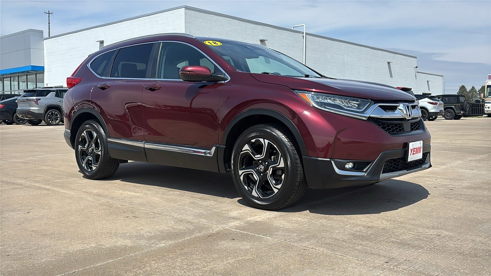 Used 2018 Honda CR-V Touring with VIN 7FARW2H91JE080369 for sale in Galesburg, IL