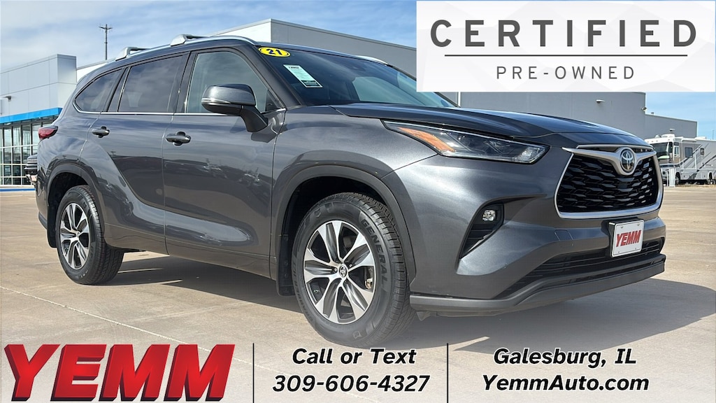 Used 2021 Toyota Highlander XLE SUV