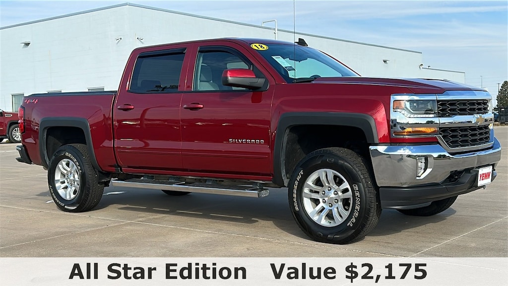 Used 2018 Chevrolet Silverado 1500 LT Truck Crew Cab