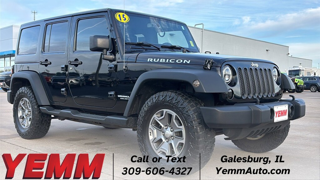 Used 2015 Jeep Wrangler Unlimited Rubicon SUV