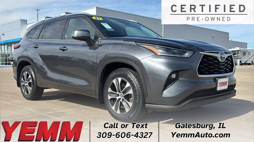 Used 2021 Toyota Highlander XLE SUV