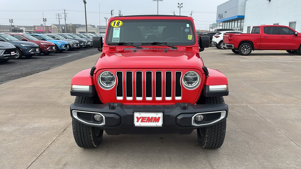 Used 2018 Jeep Wrangler Unlimited Sahara SUV