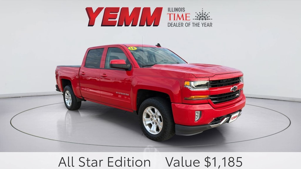 Used 2018 Chevrolet Silverado 1500 LT Truck Crew Cab
