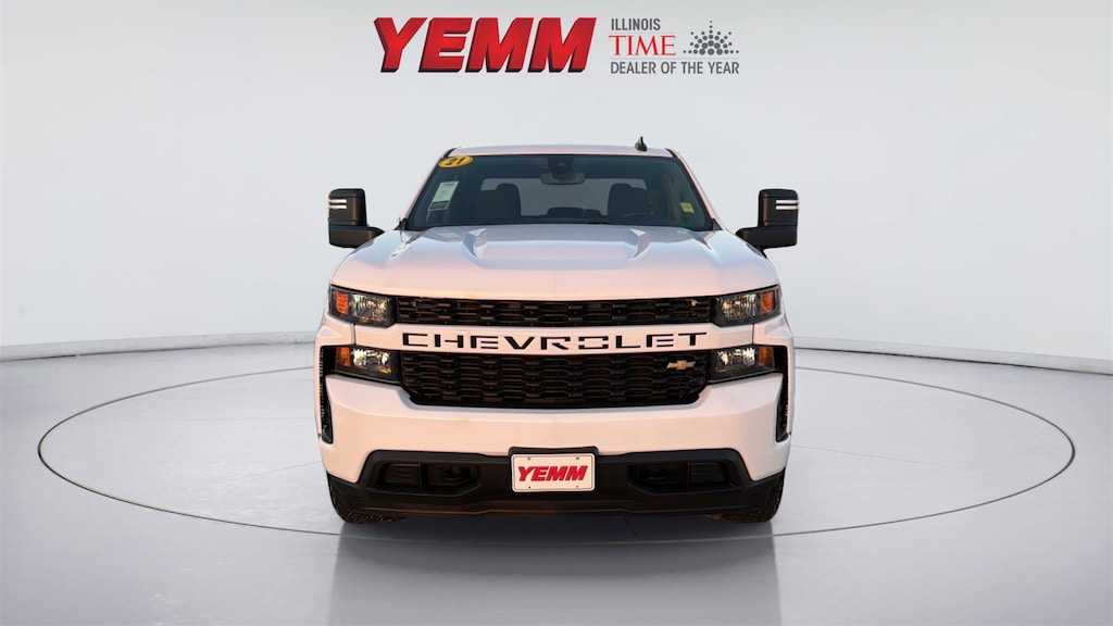 Used 2021 Chevrolet Silverado 1500 Custom Truck Crew Cab