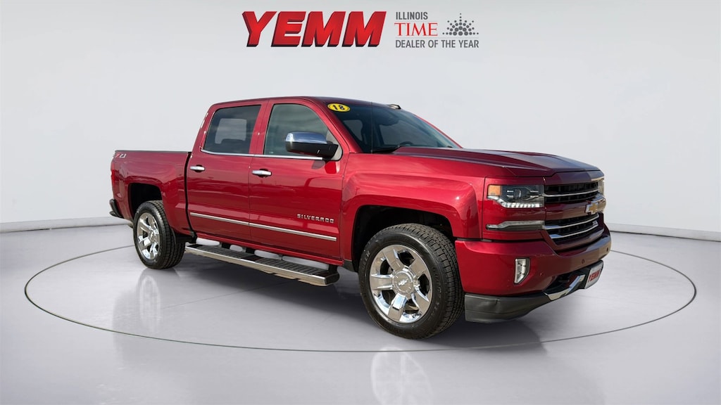 Used 2018 Chevrolet Silverado 1500 LTZ Truck Crew Cab