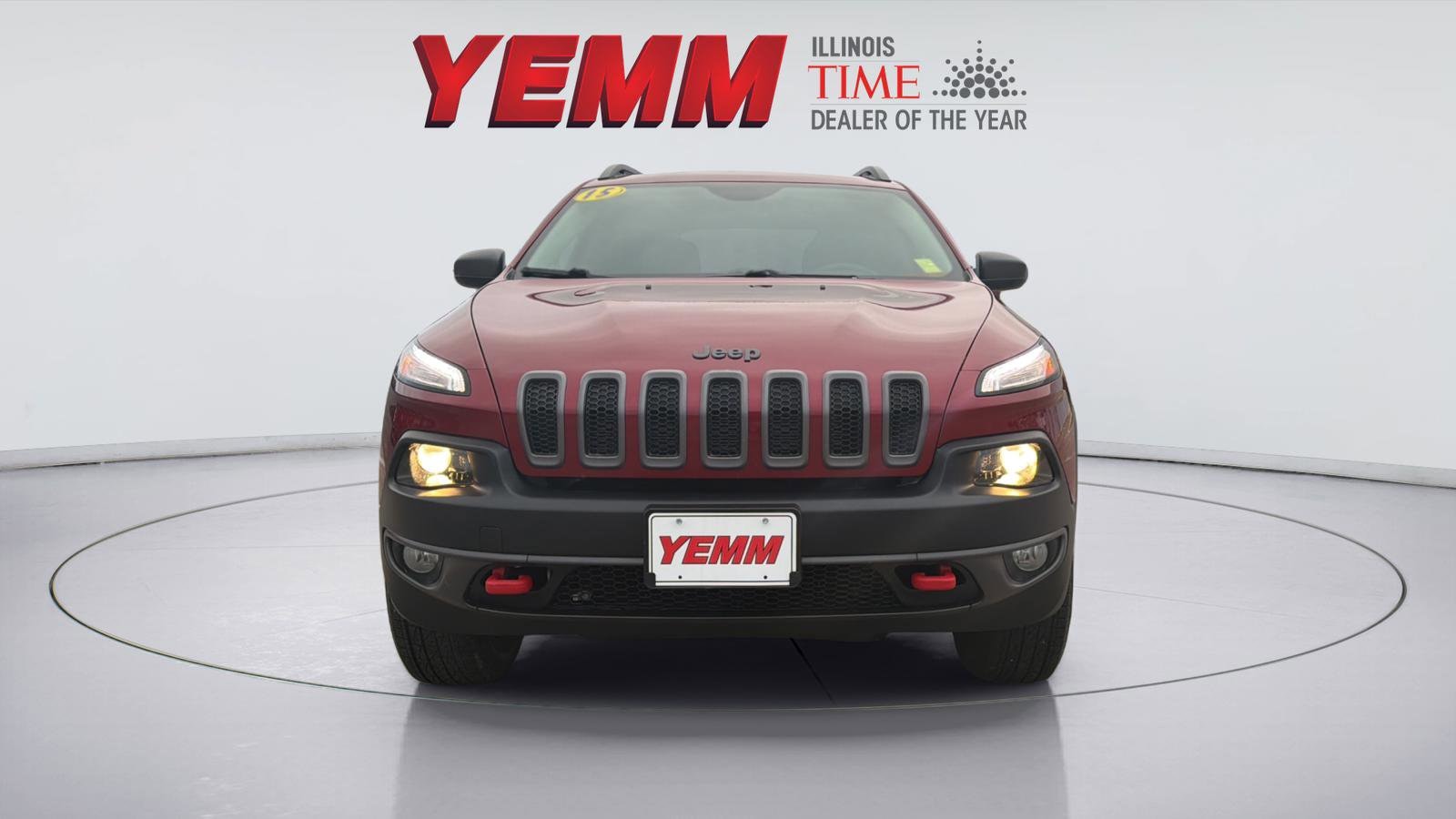 Used 2015 Jeep Cherokee Trailhawk with VIN 1C4PJMBS0FW661986 for sale in Galesburg, IL