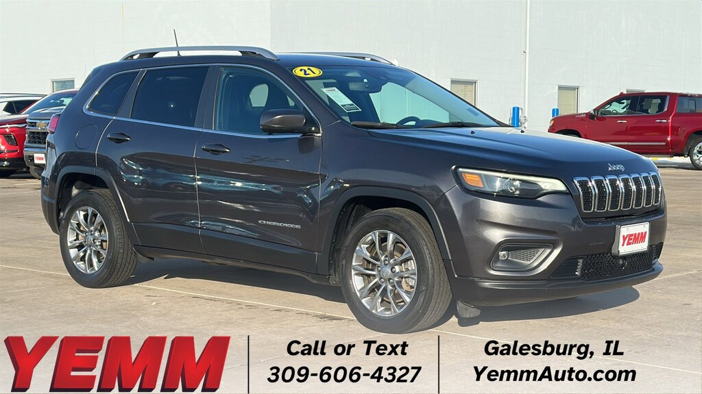 Used 2021 Jeep Cherokee Latitude Plus SUV