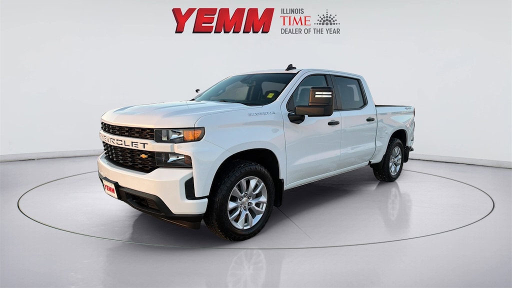 Used 2021 Chevrolet Silverado 1500 Custom Truck Crew Cab
