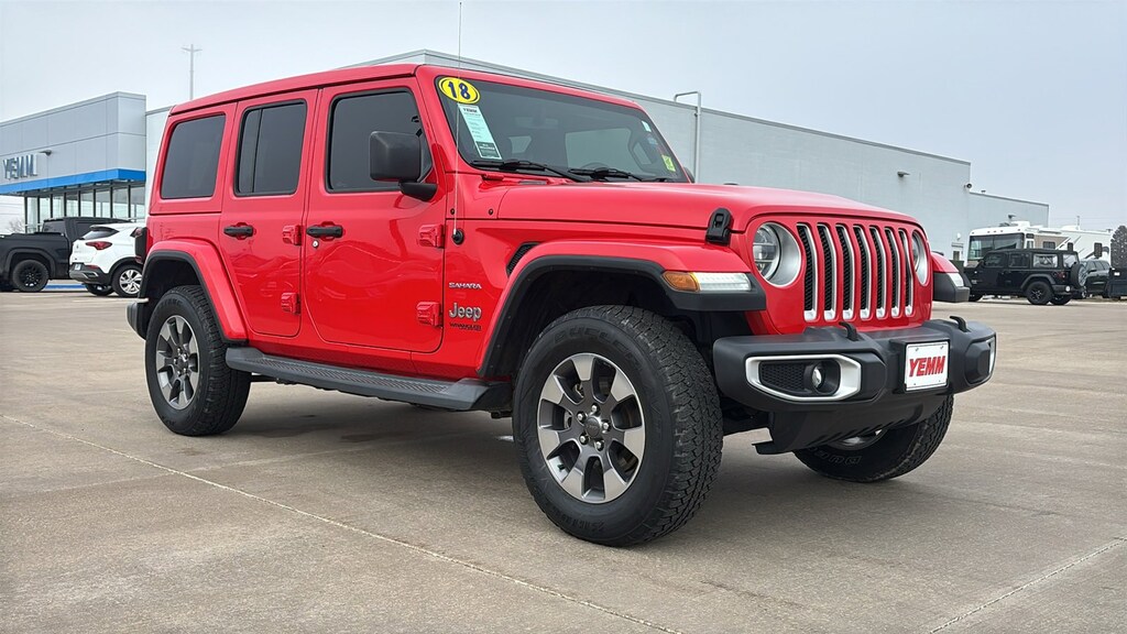 Used 2018 Jeep Wrangler Unlimited Sahara SUV