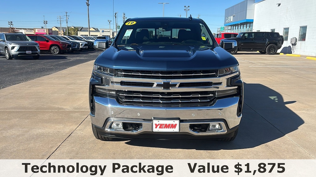 Used 2019 Chevrolet Silverado 1500 LTZ Truck Crew Cab