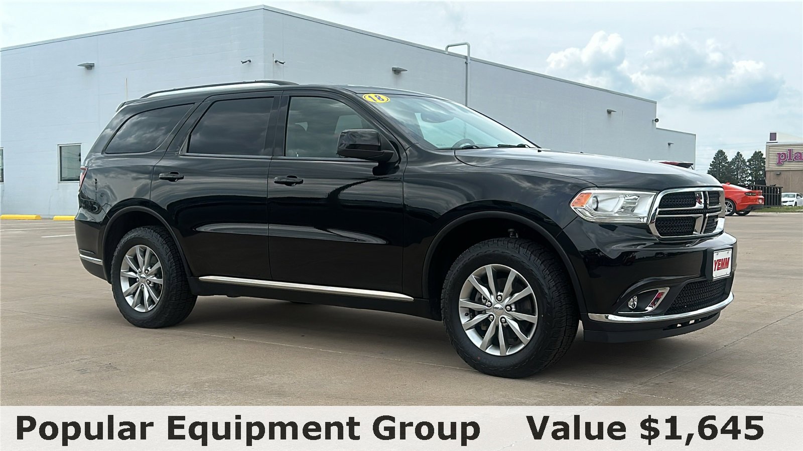 Used 2018 Dodge Durango SXT Plus with VIN 1C4RDJAG3JC176683 for sale in Galesburg, IL