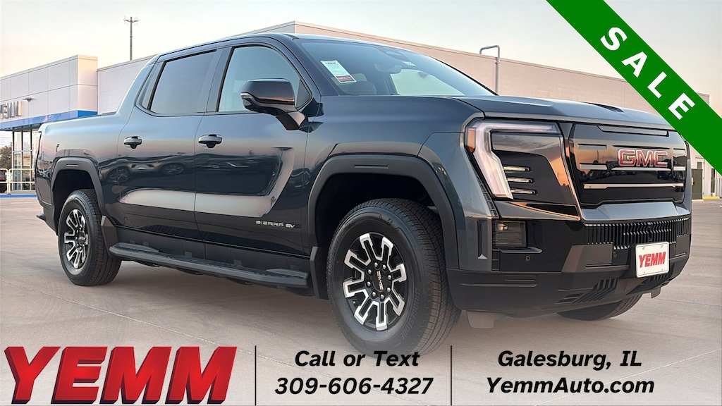 New 2026 GMC Sierra EV Elevation Extended Range Truck