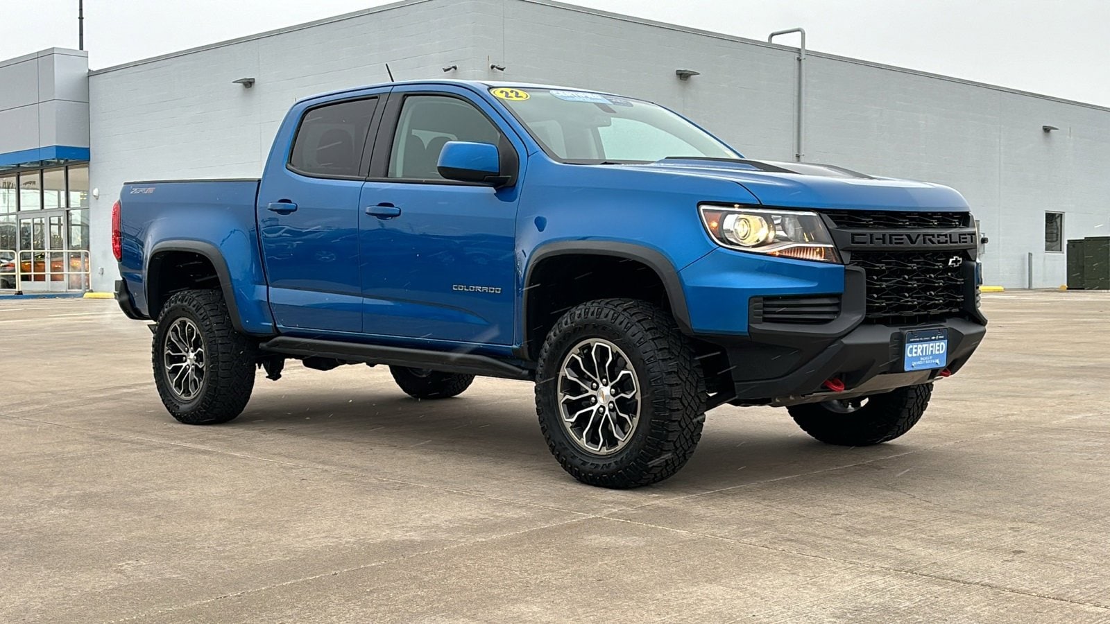 Certified 2022 Chevrolet Colorado ZR2 with VIN 1GCGTEEN8N1292148 for sale in Galesburg, IL