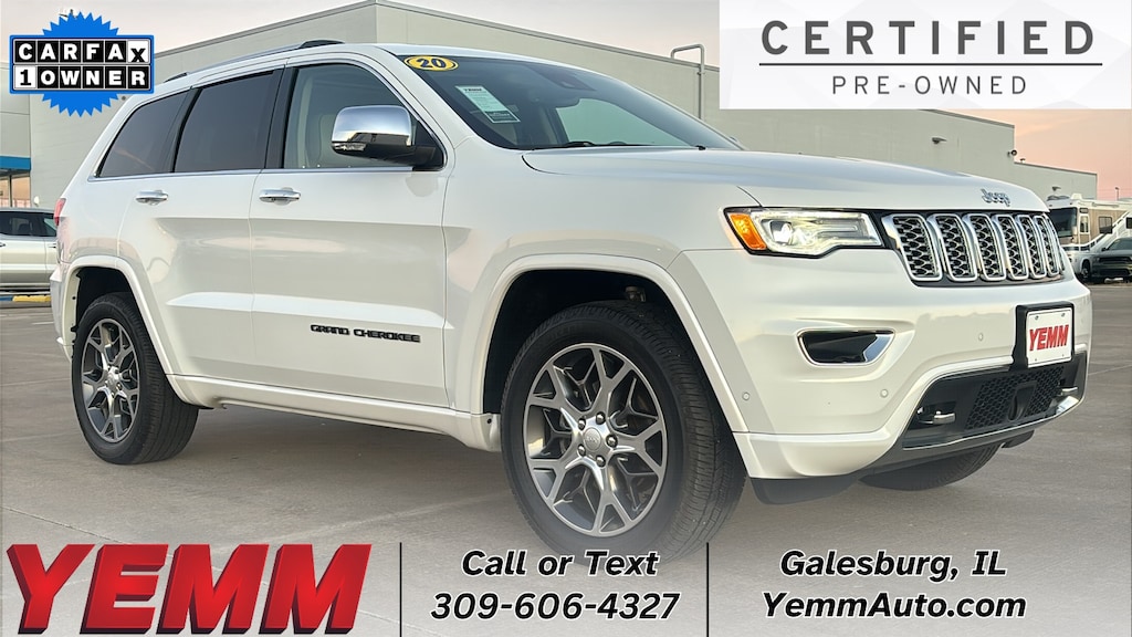 Certified 2020 Jeep Grand Cherokee Overland SUV