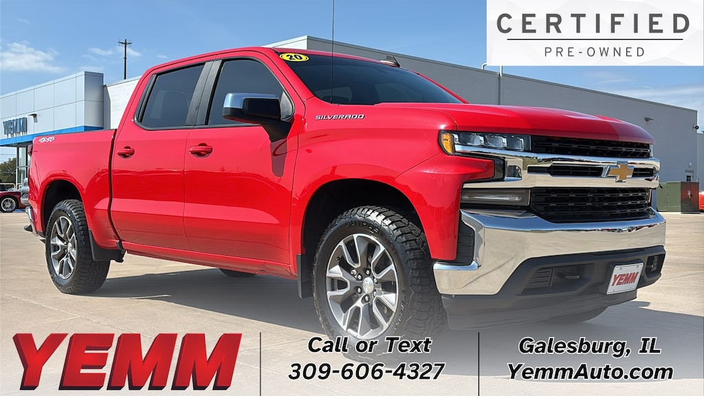 Certified 2020 Chevrolet Silverado 1500 LT Truck