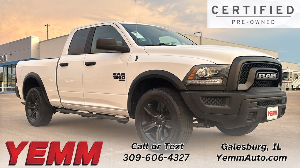 Certified 2022 Ram 1500 Classic Warlock Truck