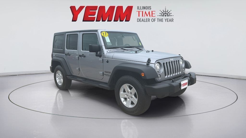 Used 2017 Jeep Wrangler Unlimited Sport SUV