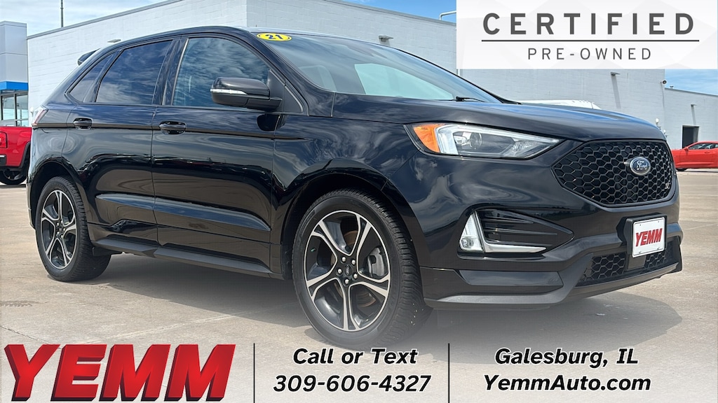 Certified 2021 Ford Edge ST SUV