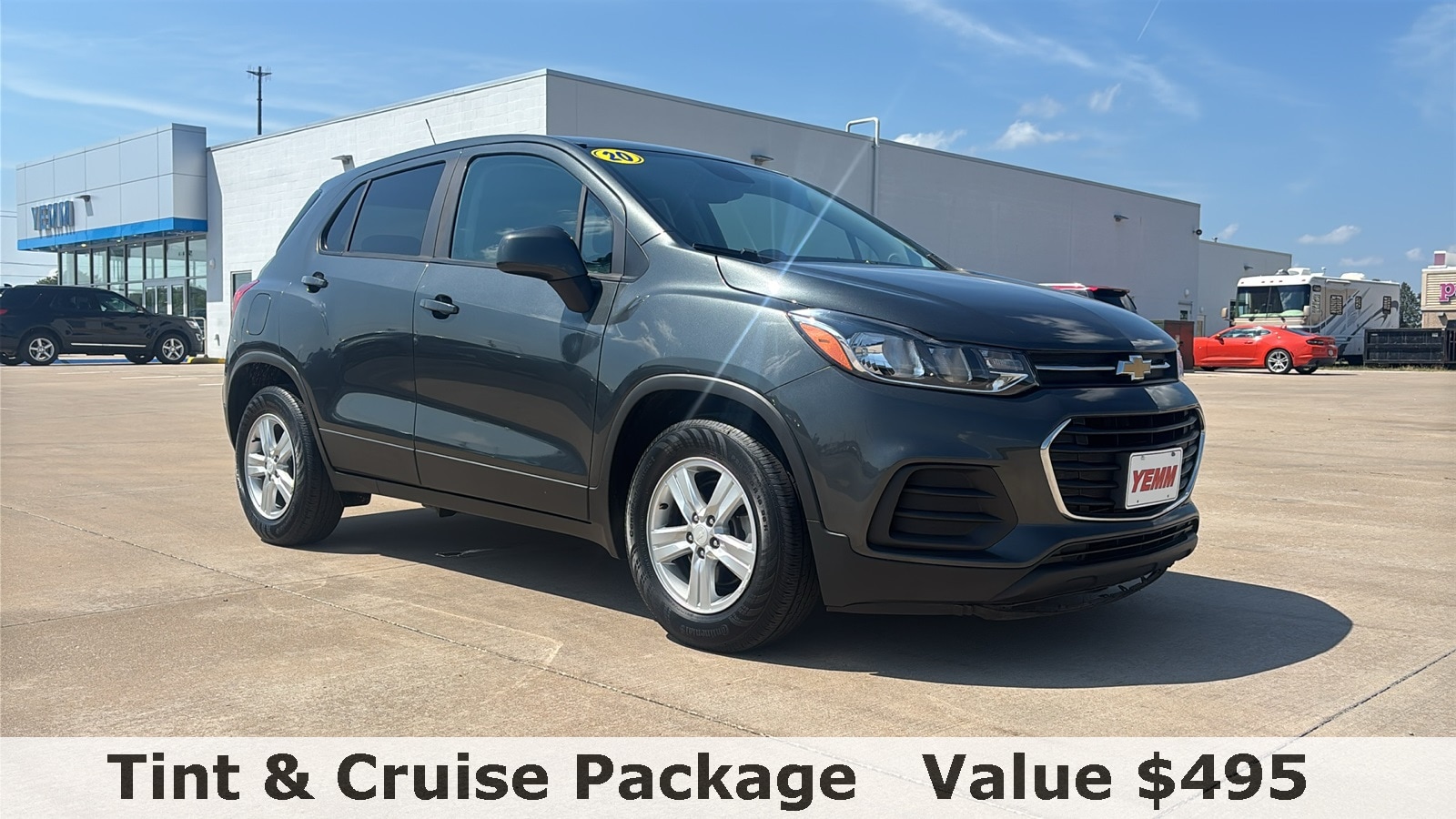 Certified 2020 Chevrolet Trax LS with VIN 3GNCJKSB5LL152259 for sale in Galesburg, IL