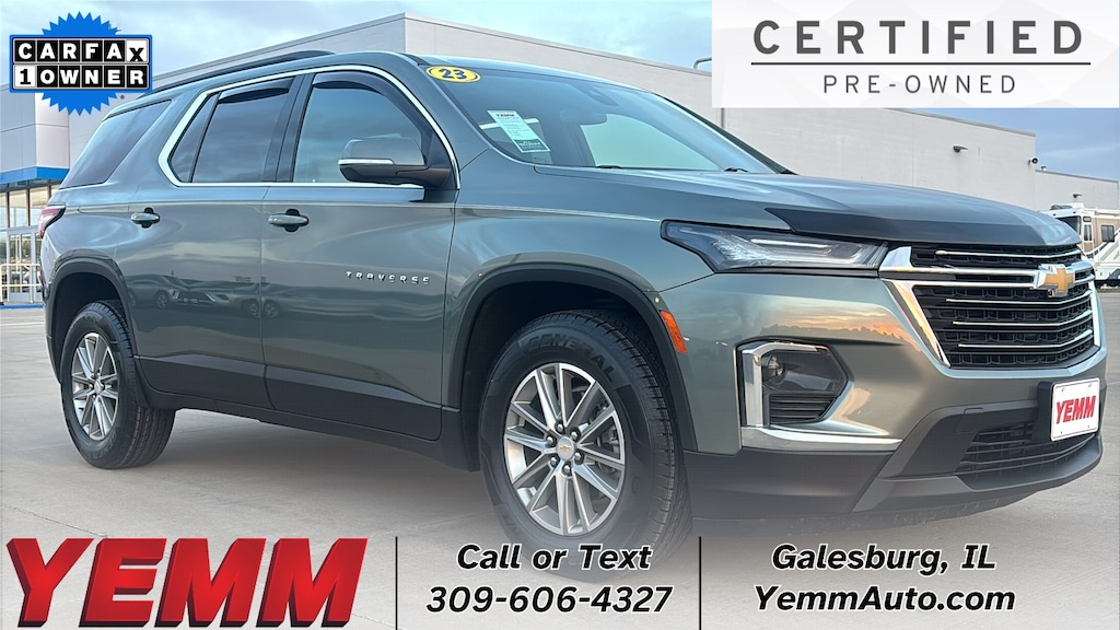 Certified 2023 Chevrolet Traverse LT Leather SUV
