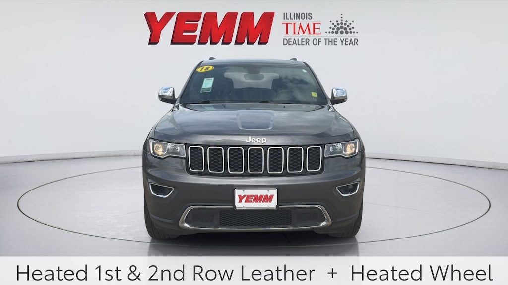 Used 2018 Jeep Grand Cherokee Limited SUV