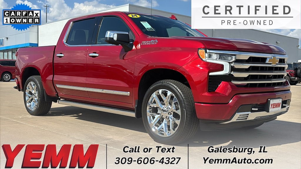 Certified 2024 Chevrolet Silverado 1500 High Country Truck