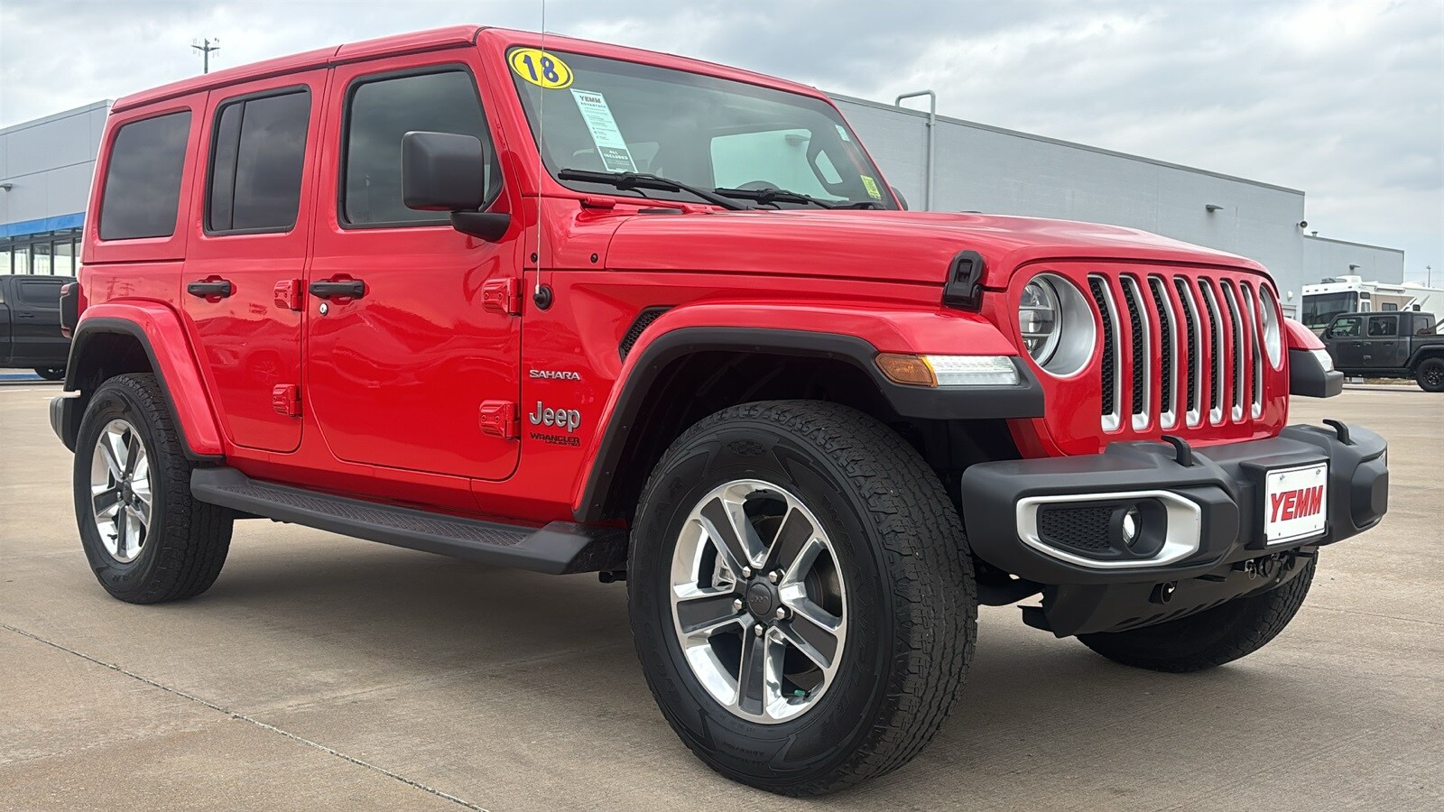 2018 Jeep Wrangler Unlimited Sahara photo 2