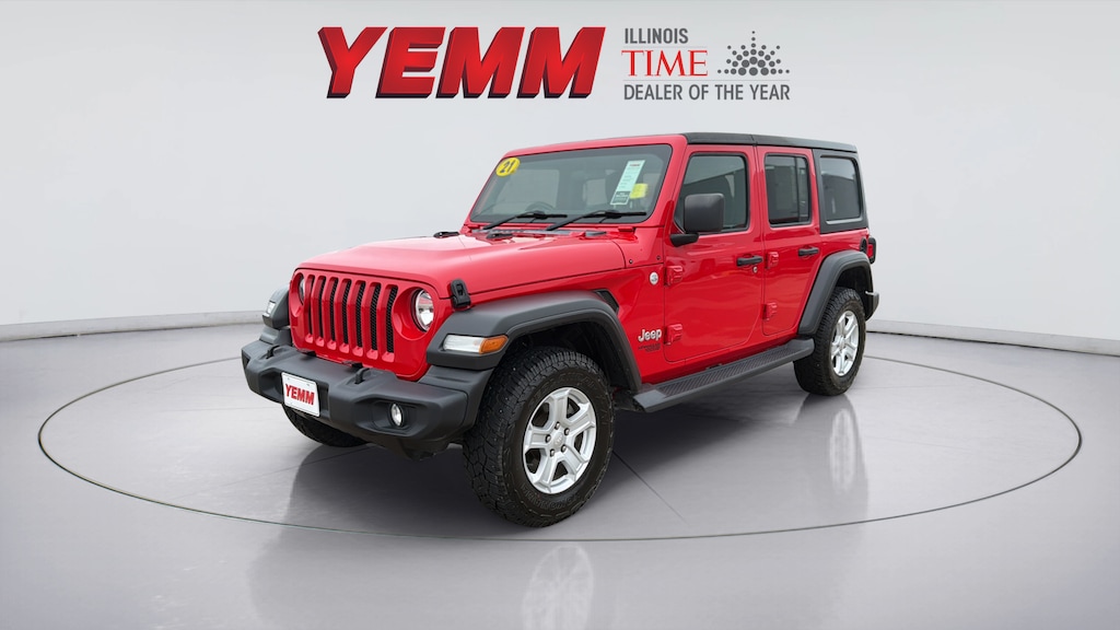 Used 2021 Jeep Wrangler Unlimited Sport RHD SUV