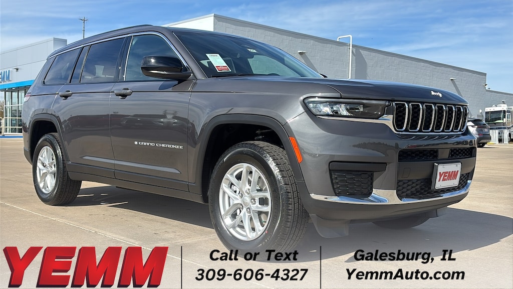 New 2025 Jeep Grand Cherokee L LAREDO X 4X4 Sport Utility
